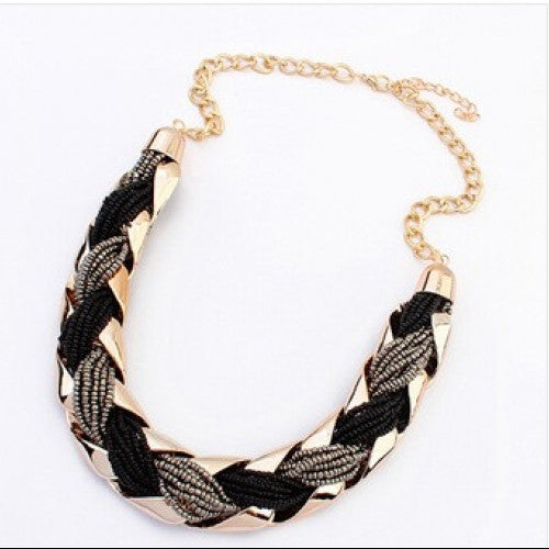 Bohemian Korean Weave Fashion Metal Bead